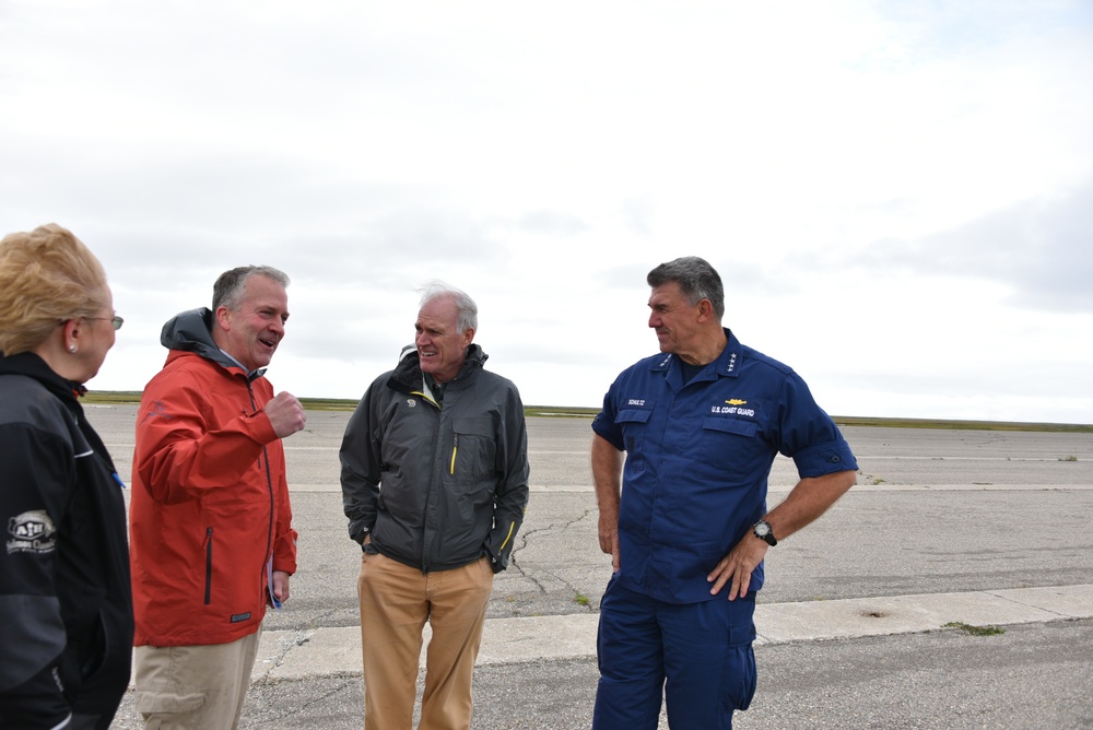 Coast Guard Commandant meets with SECNAV and Sen. Sullivan