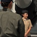 USS Wisconsin hosts a re-enlistment ceremony