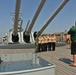 USS Wisconsin (BB-64) hosts a re-enlistment ceremony