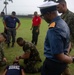 Cmdr. Israel Dowlat, the force surgeon of Trinidad and Tobago (TTO), observes U.S. Navy Sailors and TTO military professionals participating in a subject matter expert exchange