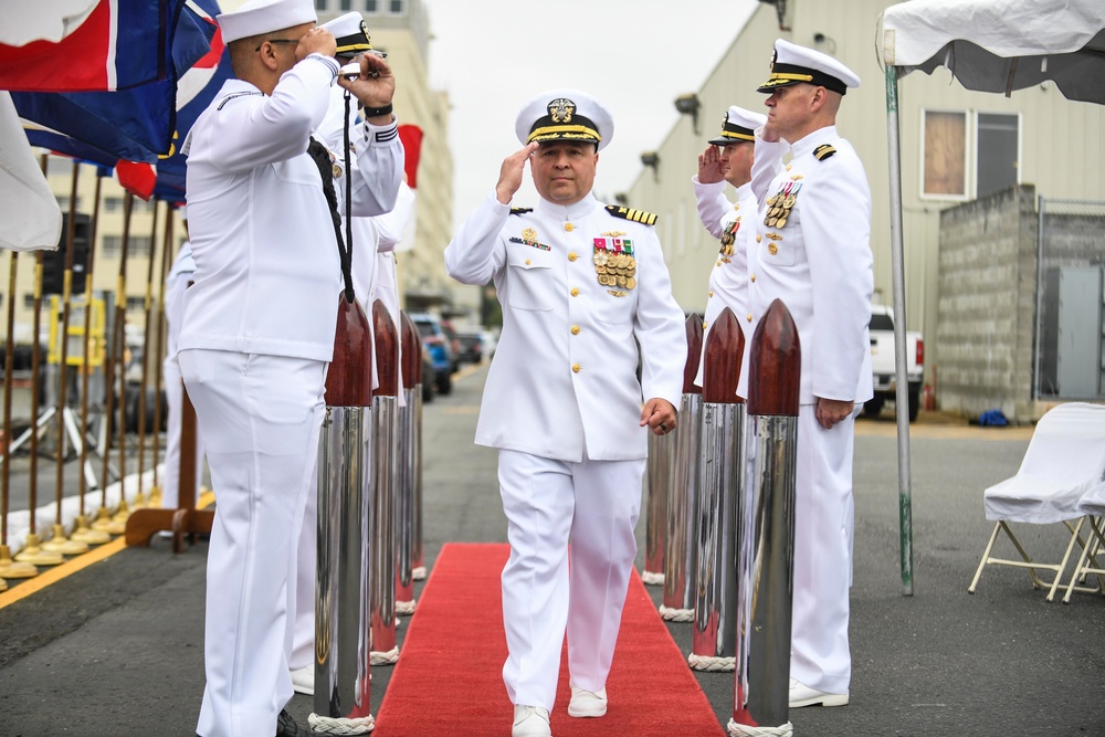 Naval Supply Systems Command Fleet Logistics Center Puget Sound Conducts a Change of Command Ceremony