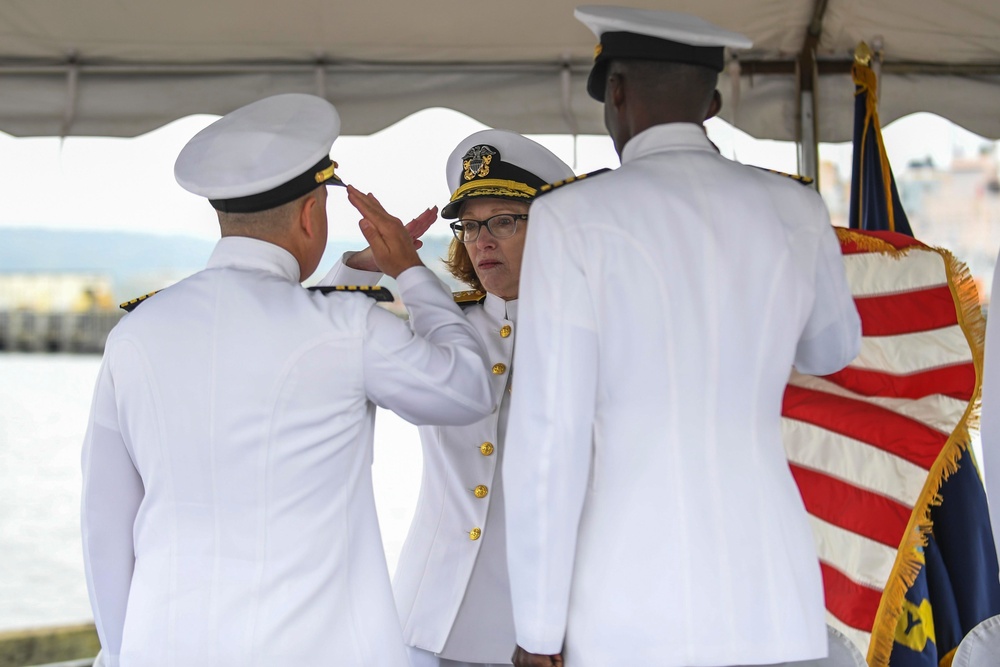 Naval Supply Systems Command Fleet Logistics Center Puget Sound Conducts a Change of Command Ceremony