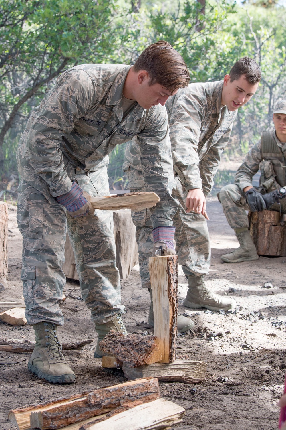 Superintendent visits cadets in Jack's Valley