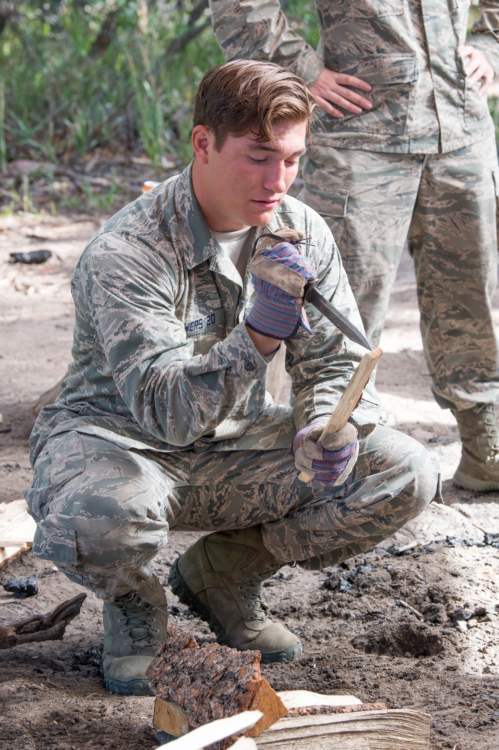 Superintendent visits cadets in Jack's Valley