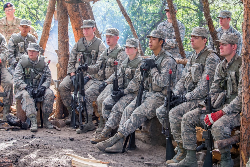 Superintendent visits cadets in Jack's Valley