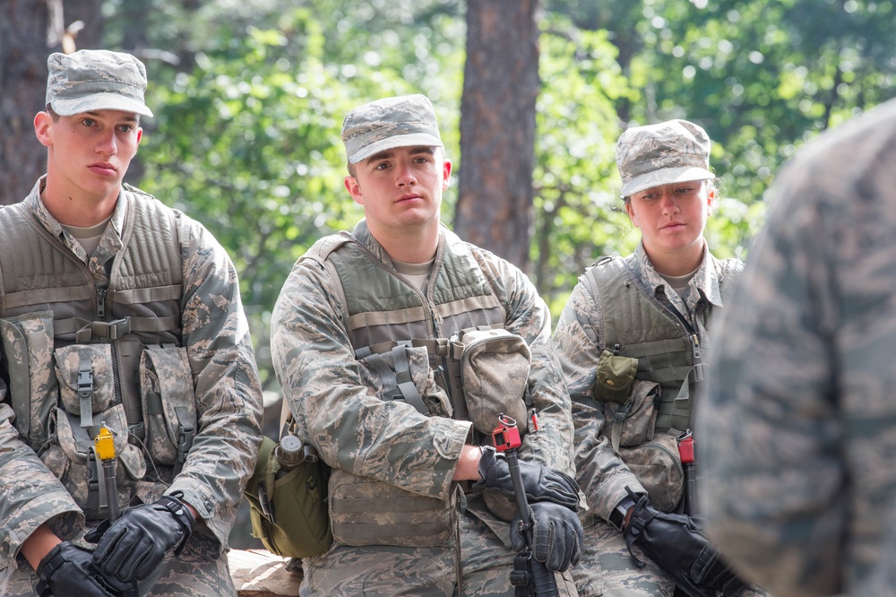 Superintendent visits cadets in Jack's Valley