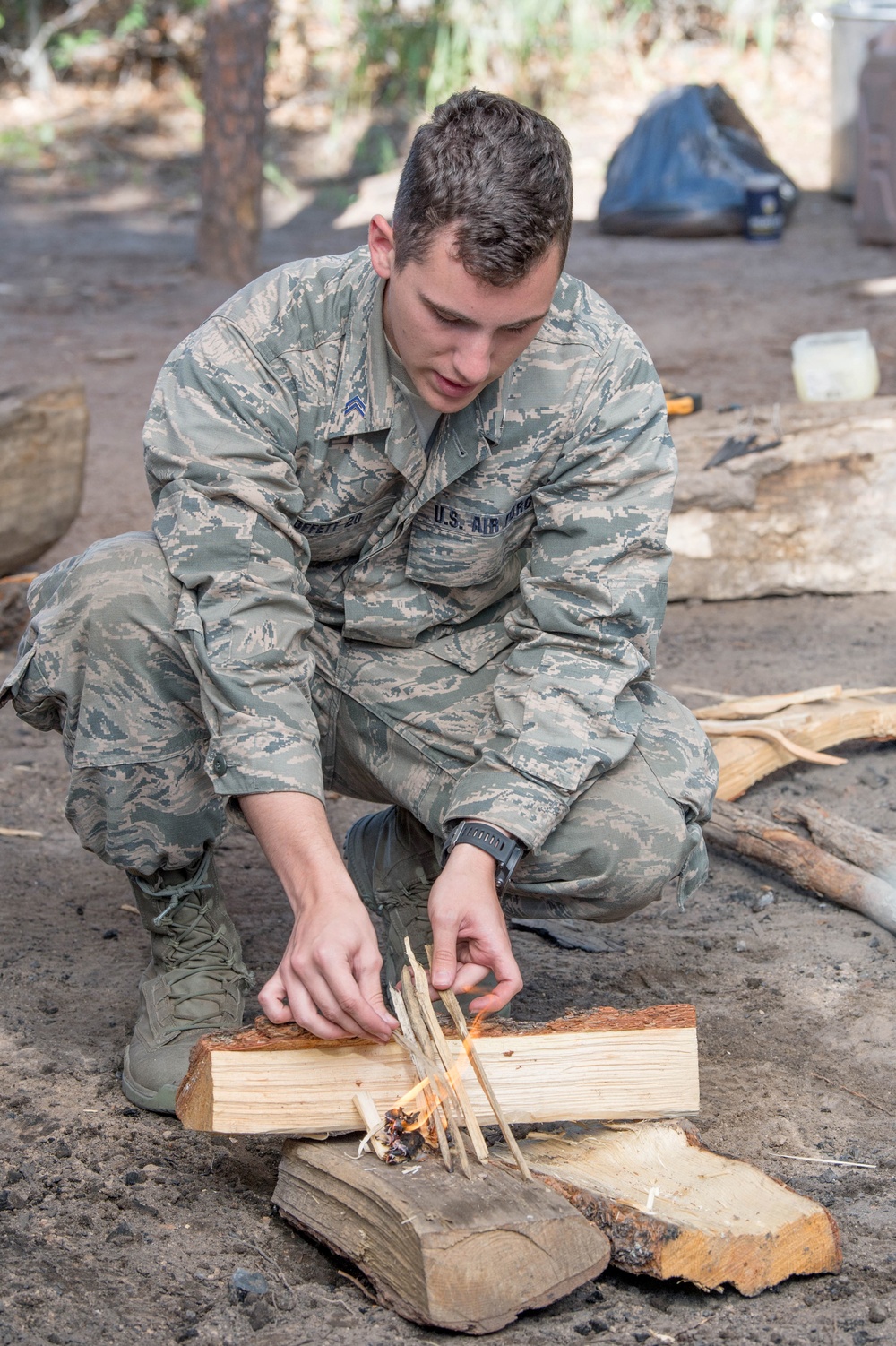 Superintendent visits cadets in Jack's Valley
