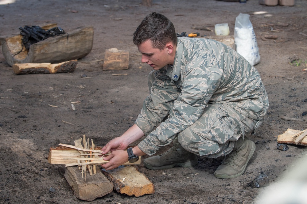 Superintendent visits cadets in Jack's Valley