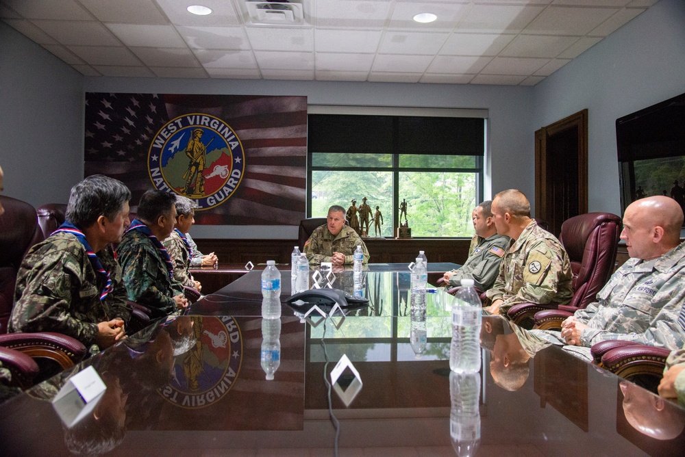 W.Va. Guard welcomes Peruvian Senior Enlisted Leaders for first visit to West Virginia