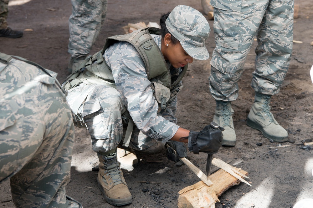 Superintendent visits cadets in Jack's Valley