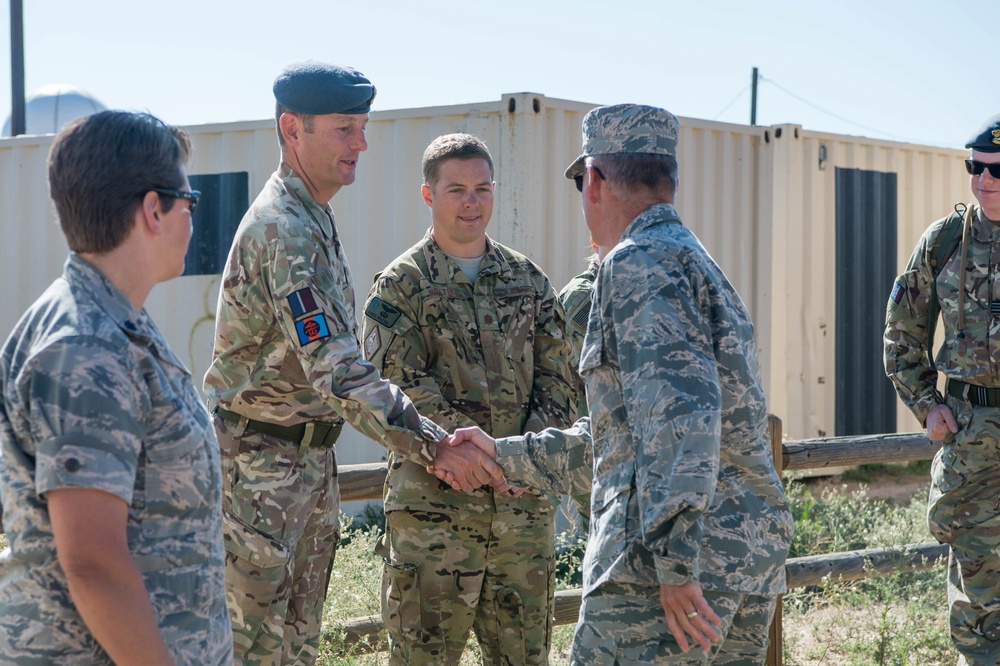 Superintendent visits cadets in Jack's Valley