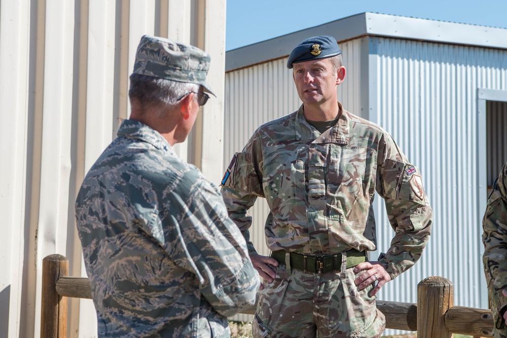 Superintendent visits cadets in Jack's Valley