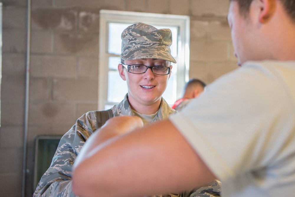 Superintendent visits cadets in Jack's Valley