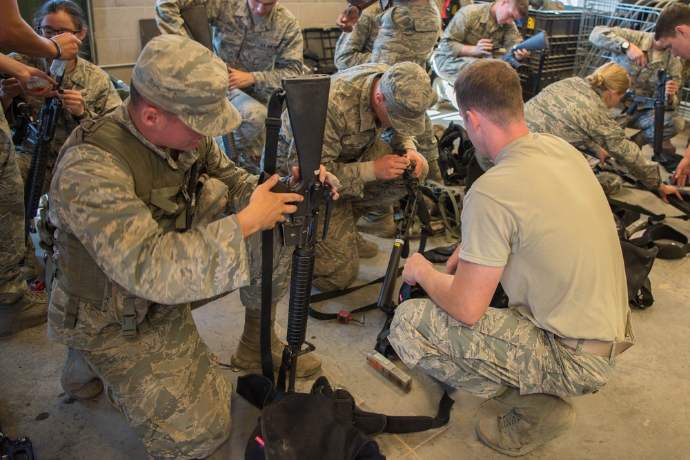 Superintendent visits cadets in Jack's Valley