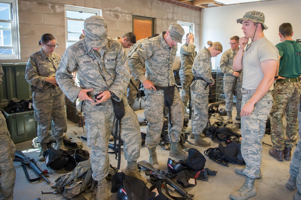 Superintendent visits cadets in Jack's Valley