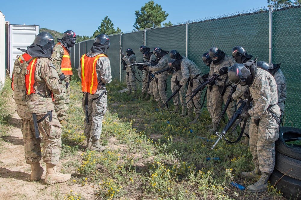 Superintendent visits cadets in Jack's Valley