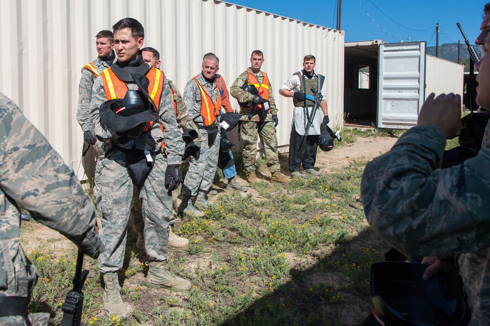 Superintendent visits cadets in Jack's Valley