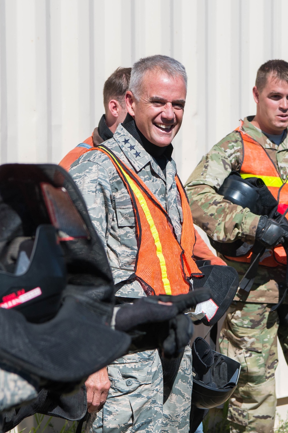 Superintendent visits cadets in Jack's Valley
