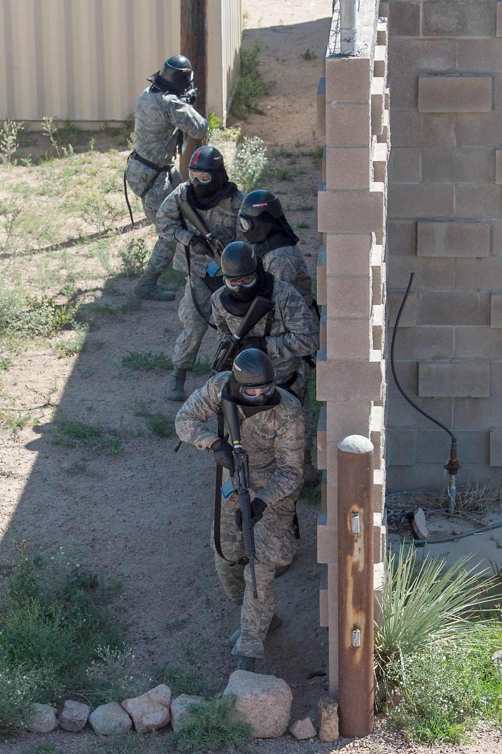 Superintendent visits cadets in Jack's Valley