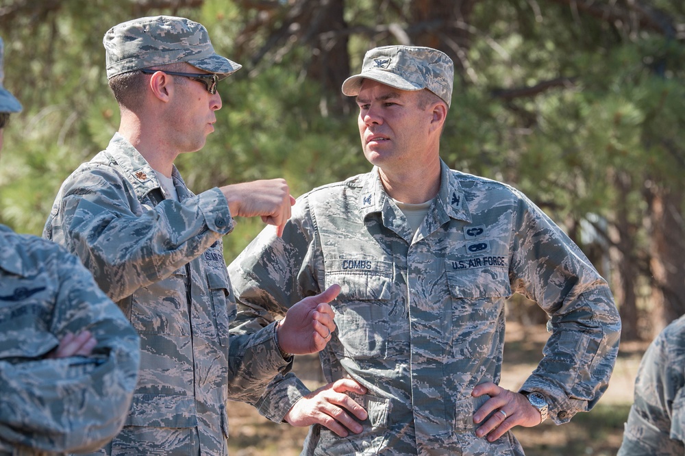 Superintendent visits cadets in Jack's Valley