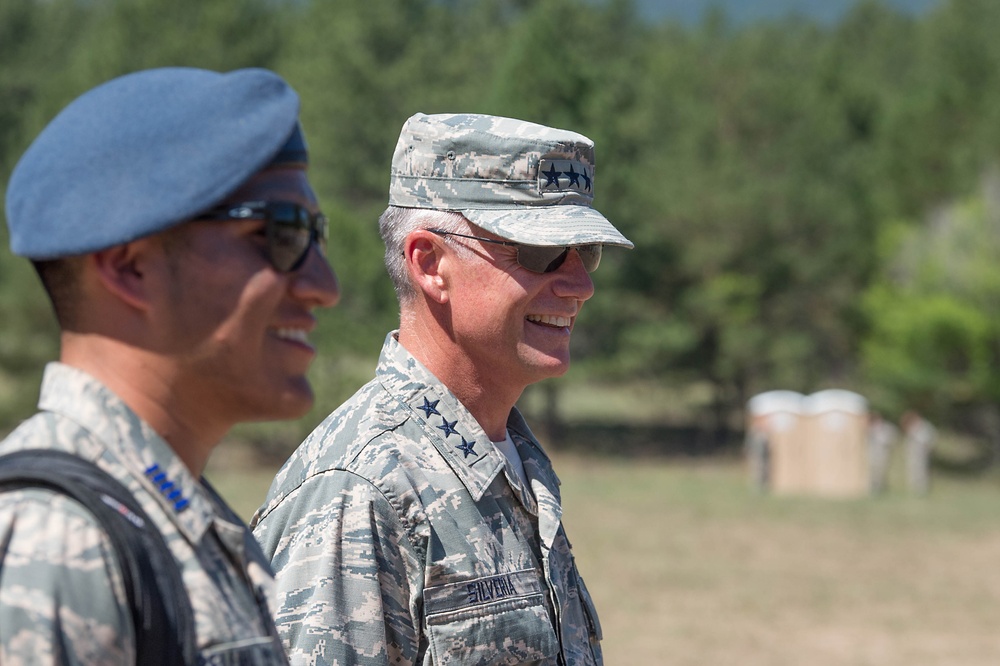Superintendent visits cadets in Jack's Valley