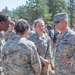 Superintendent visits cadets in Jack's Valley