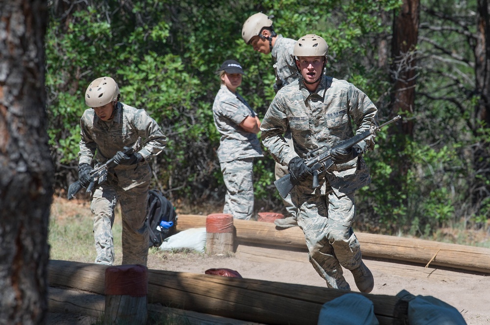 Superintendent visits cadets in Jack's Valley