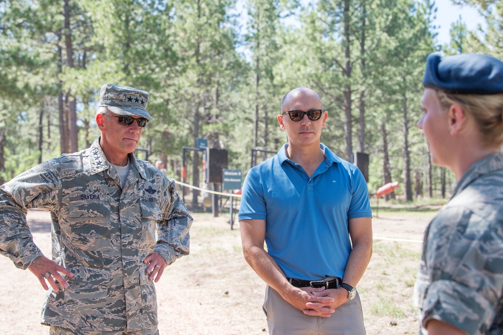 Superintendent visits cadets in Jack's Valley