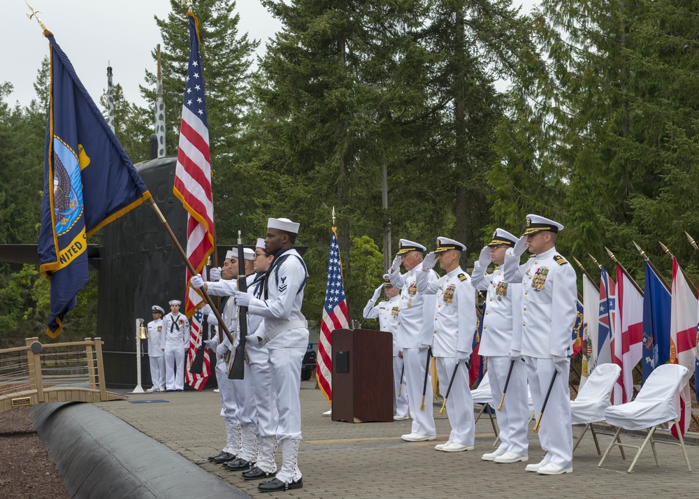 USS Nevada (SSBN 733) Gold Crew Welcomes New Commanding Officer