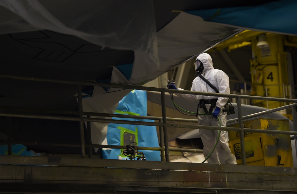 Painting partnerships strengthen Air Force Painting partnerships strengthen Air Force