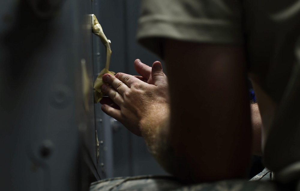 Painting partnerships strengthen Air Force Painting partnerships strengthen Air Force