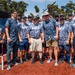 Sailors Play San Diego Padres Alumni In Softball Game