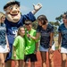 Sailors Play San Diego Padres Alumni In Softball Game