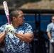 Sailors Play San Diego Padres Alumni In Softball Game