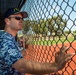 Sailors Play San Diego Padres Alumni In Softball Game