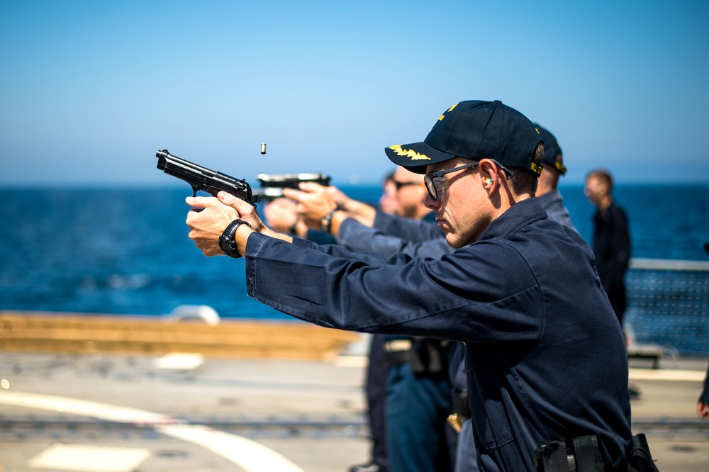 USS Dewey Gun Shoot