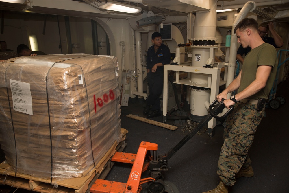 Resupply at Sea