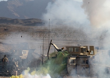 103rd Brigade Engineering Battalion trains on CBRN defense at NTC