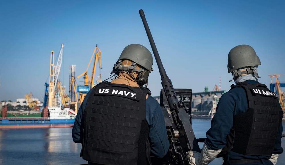 USS Carney Arrives in Constanta, Romania