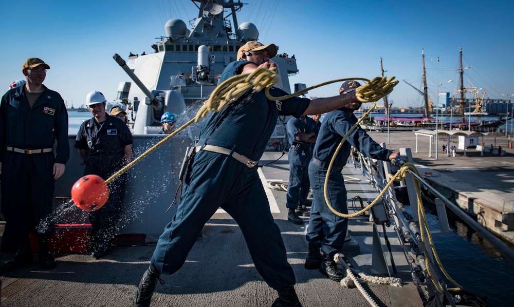 USS Carney Arrives in Constanta, Romania