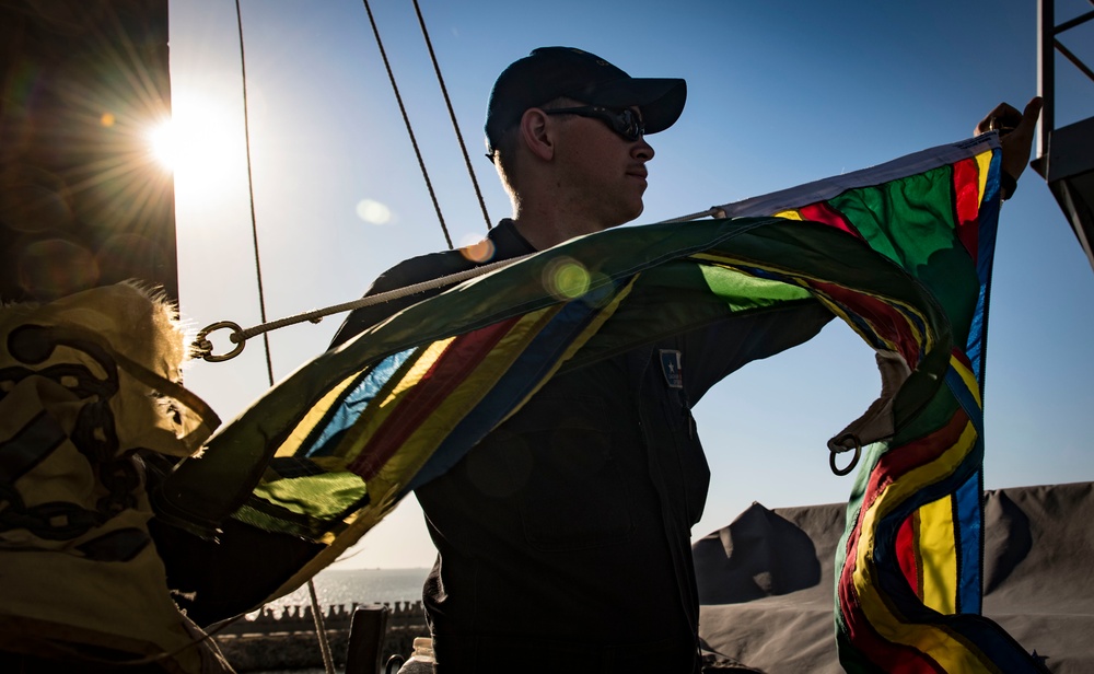 USS Carney Arrives in Constanta, Romania