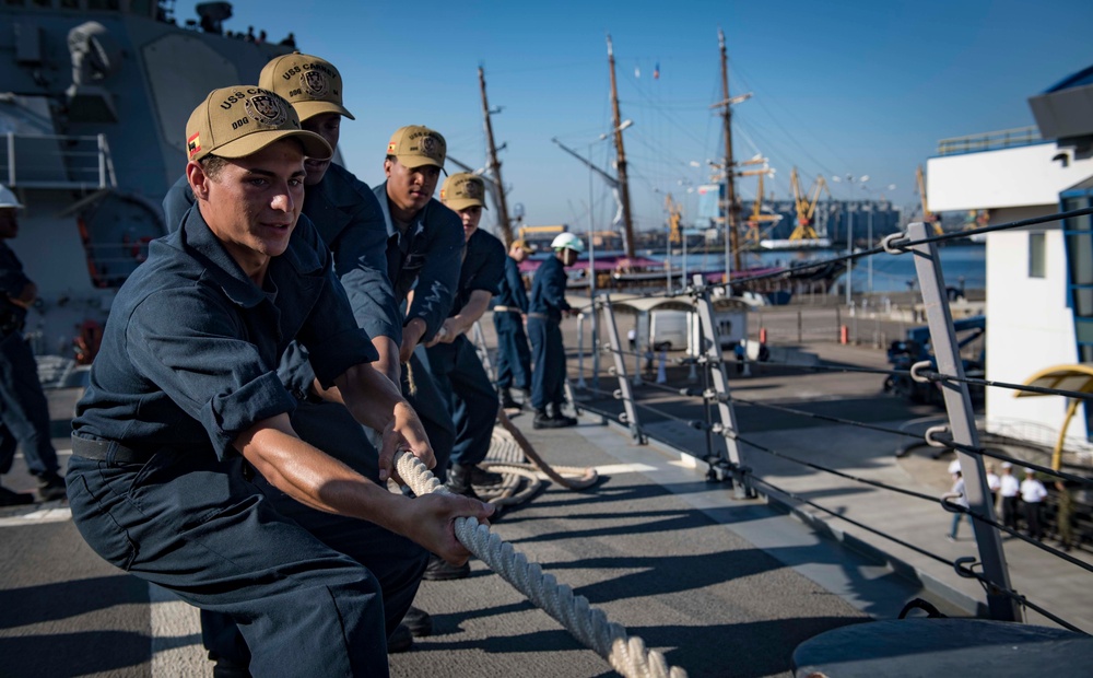 USS Carney Arrives in Constanta, Romania