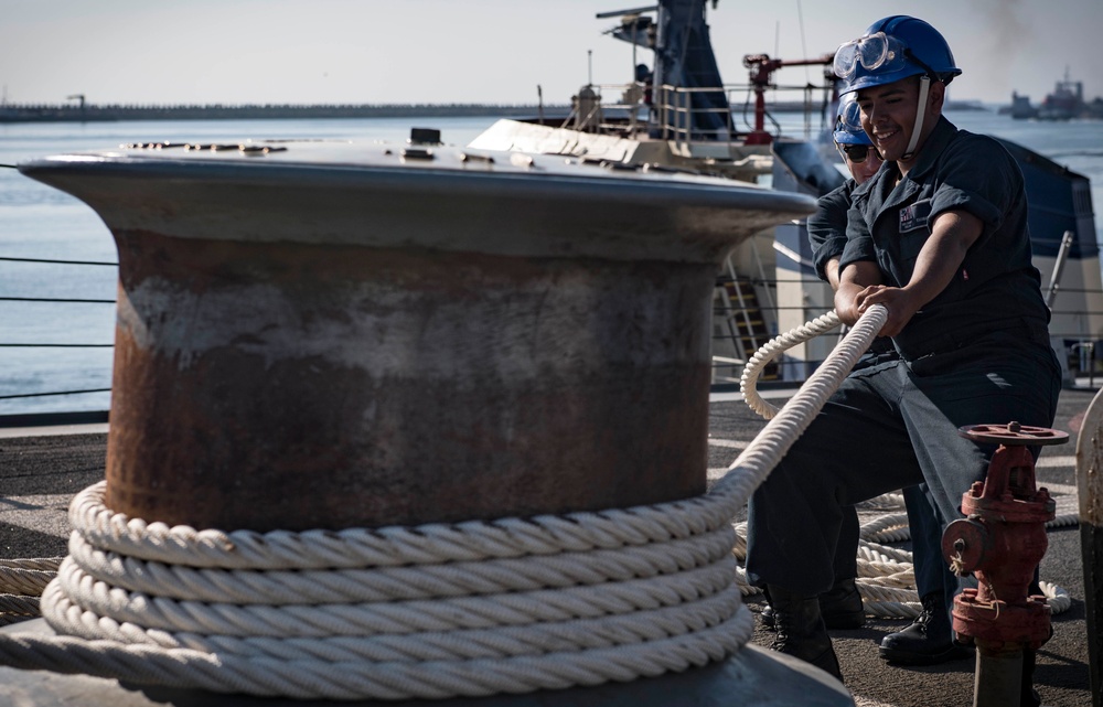 USS Carney Arrives in Constanta, Romania