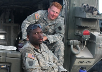 56th SBCT arrives in cantonment after realistic NTC battlefield training