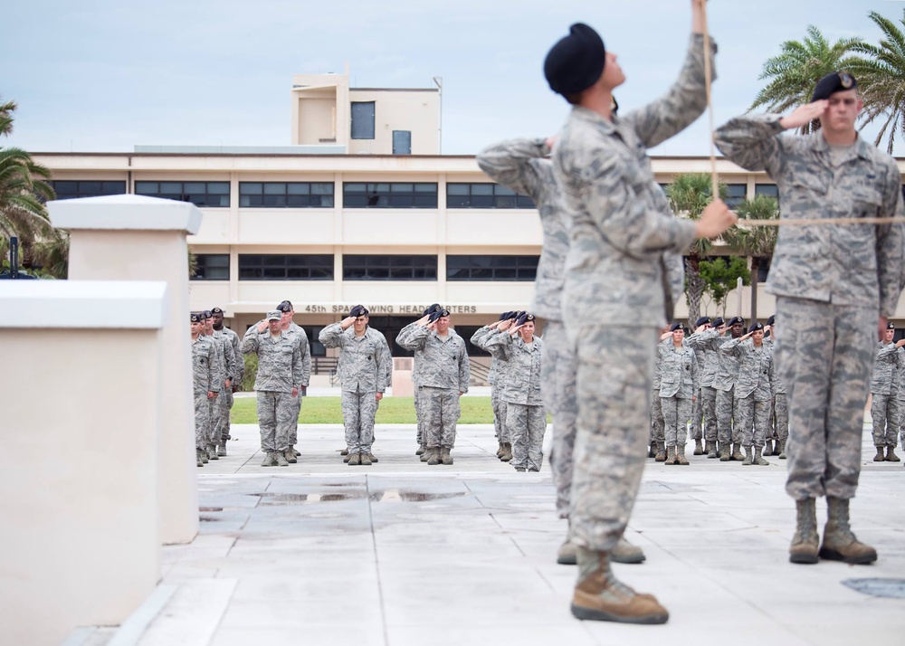 45th Security Forces Squadron holds Police Week retreat ceremony