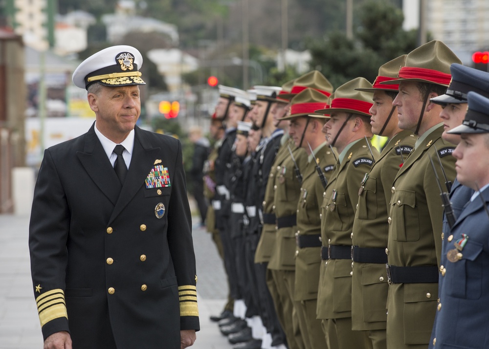 USINDOPACOM Commander visits New Zealand