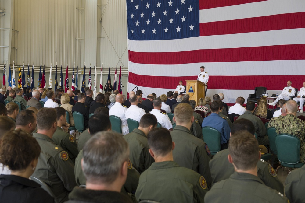 NAS Whidbey Island Holds Change of Command Ceremony