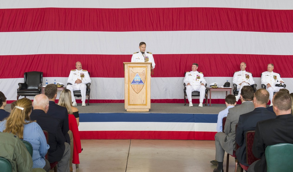 NAS Whidbey Island Holds Change of Command Ceremony