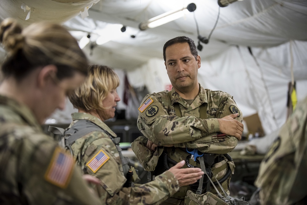 Brigade surgeon cares for all Soldiers in the field