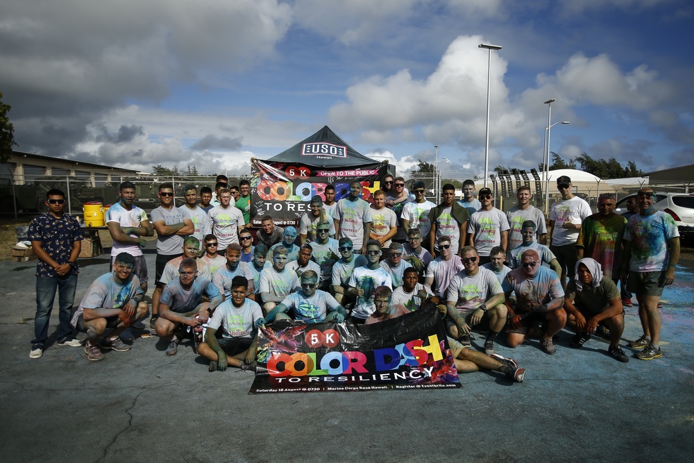 Lava Dogs hosts Color Dash 2018 race aboard MCB Hawaii